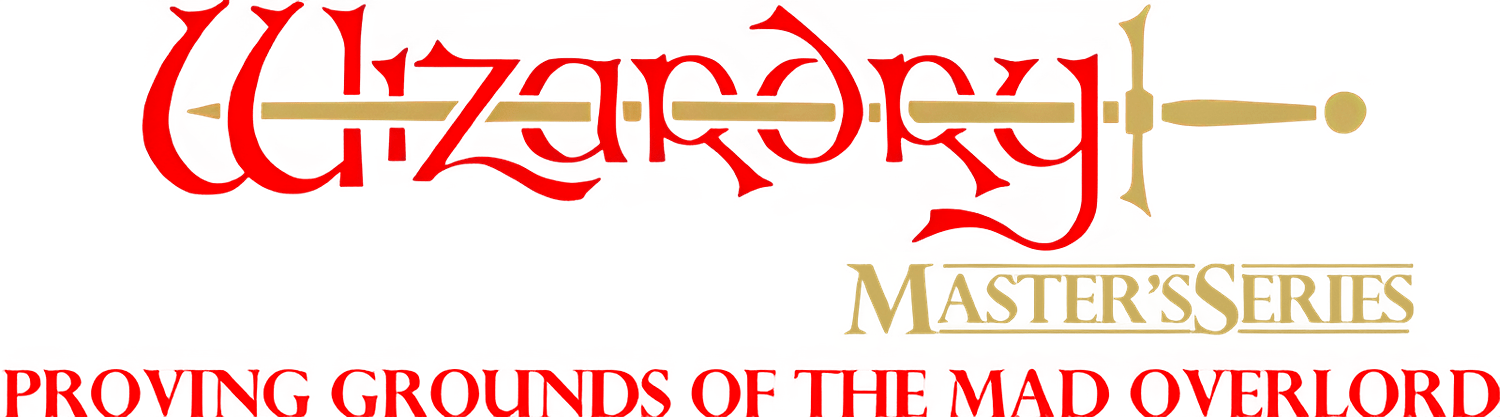 Wizardry logo for Famicom